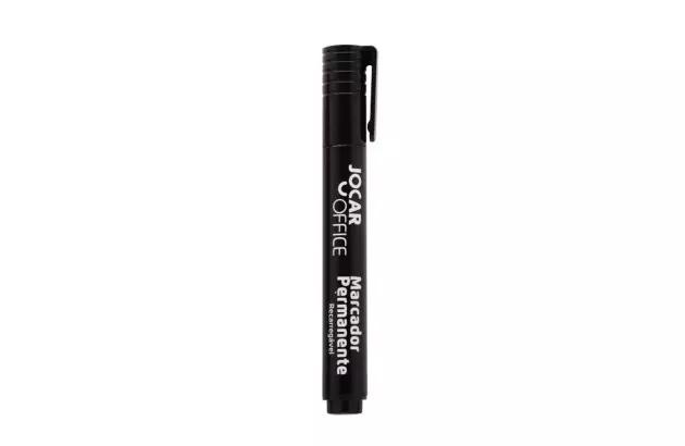MARCADOR PERMANENTE RECARREGAVEL PRETO JOCAR 96071