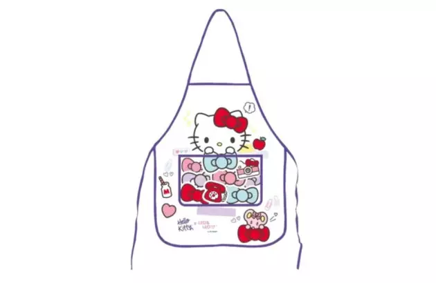 AVENTAL ESCOLAR INFANTIL HELLO KITTY | LEONORA 79647
