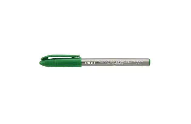 MARCADOR PARA RETRO PROJETOR 2.0 VERDE PONTA MÉDIA PERMANENTE PILOT