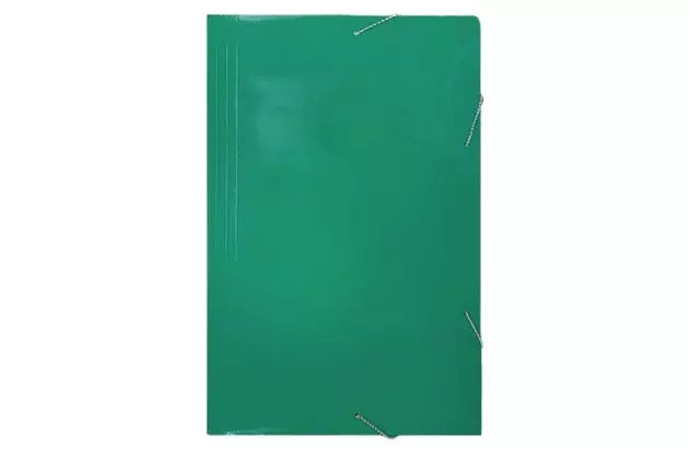 PASTA ABA ELÁSTICO OFICIO CARTÃO DUPLEX 250G/M² COR VERDE - UNIDADE | FRAMA 295-245