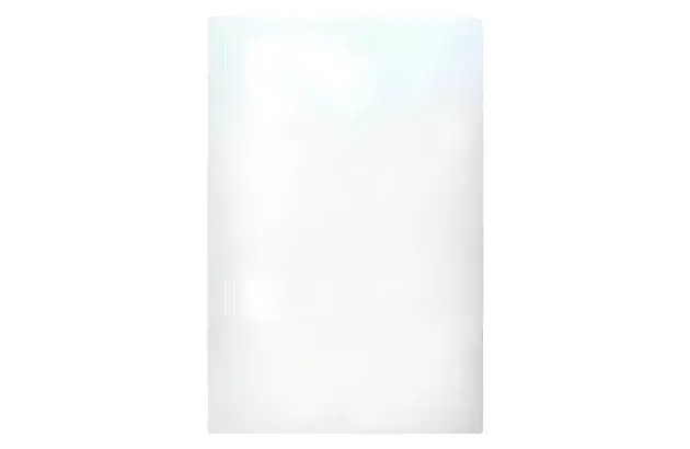 PASTA GRAMPO TRILHO PLÁSTICO PAPEL CARTÃO DUPLEX 250G/M² OFÍCIO BRANCO - UNIDADE | FRAMA