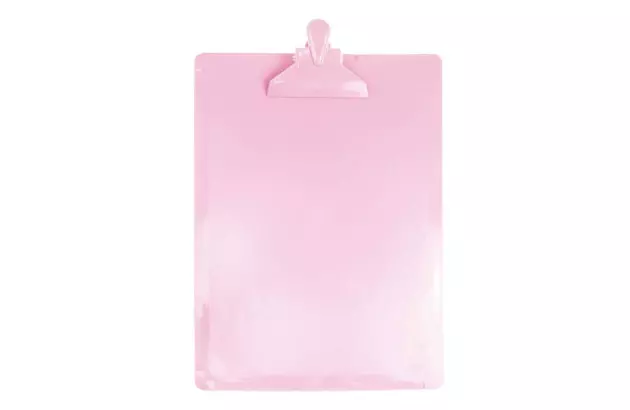 PRANCHETA OFÍCIO ROSA PASTEL SERENA 3006WP DELLO