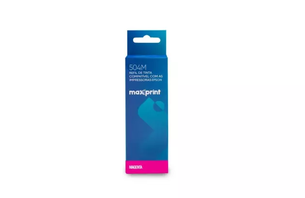 REFIL DE TINTA EPSON COMPATIVEL T504M 70ML MAGENTA EPS MAGG - MAXPRINT 6116833