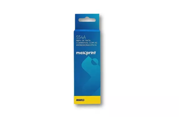 REFIL DE TINTA EPSON COMPATIVEL T544A 70ML AMARELO T544420 - MAXPRINT 61000023