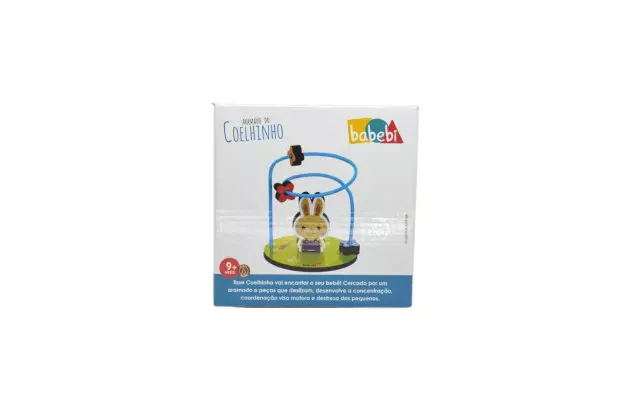 BRINQUEDO ARAMADO DO COELHINHO MDF BABEBI