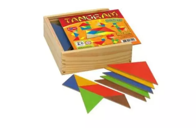 BRINQUEDO EDUCATIVO TANGRAM COM 70 PEÇAS