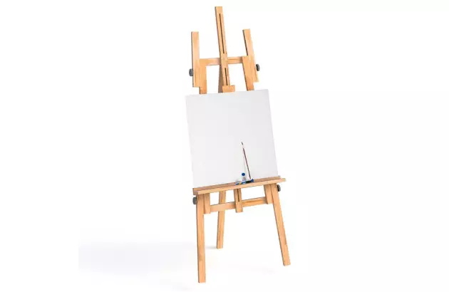 CAVALETE DE PINTURA COMPACTO EM MADEIRA 1,49CM ALTURA | STALO 8215