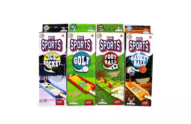 JOGO MINI SPORTS - 4 MODELOS COLECIONÁVEIS +5 ANOS | GAMEBRINQ