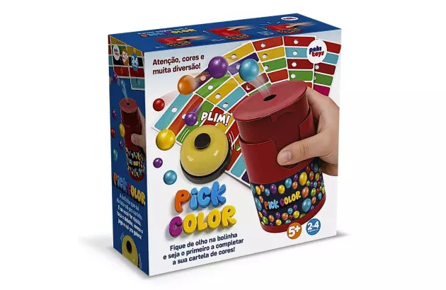 BRINQUEDO PICK COLOR CORES E DIVERSÃO +3 ANOS | PAKITOYS 4200