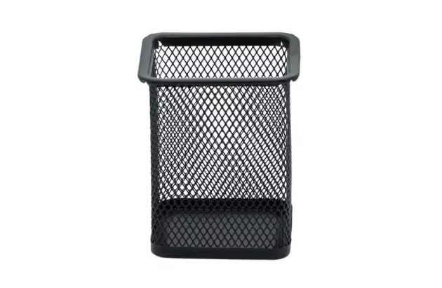 PORTA CANETA ARAMADO QUADRADO PRETO | BRW OR5111