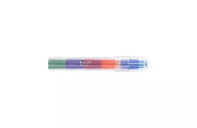 BORRACHA CANETA TROCA PONTA COLORIDA SOUL | 5 CORES M 1 PRODUTO - REF B01004 BRW