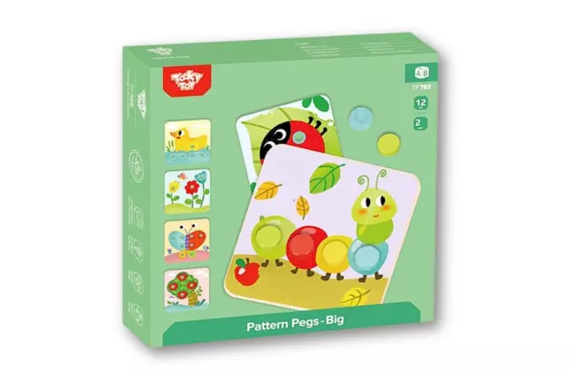 SUPER ENCAIXE DE PEÇAS - JOGO DE TABULEIRO - TOOKY TOY