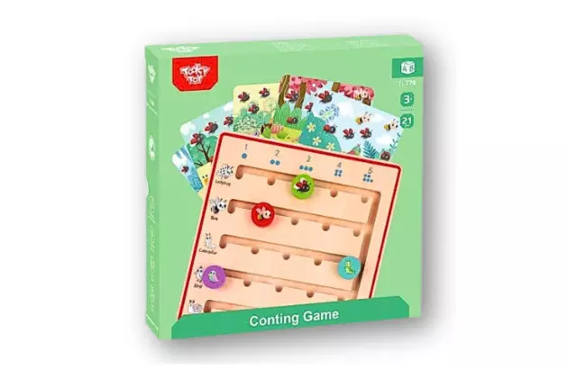 CONTANDO OS BICHOS - JOGO DE TABULEIRO - TOOKY TOY