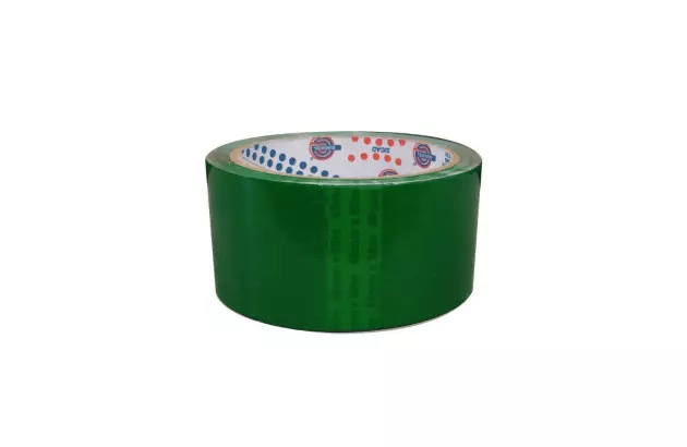 FITA ADESIVA PP 32 COLORIDO 48X50 VERDE EUROCEL