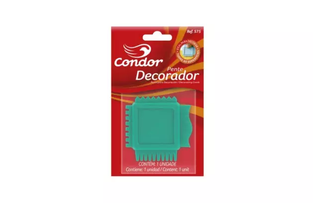 PENTE DECORADOR 4 FACETAS 575 CONDOR