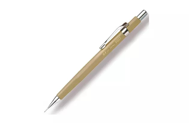 LAPISEIRA 0.7 PENTEL P200 BEGE - GRAFITE TÉCNICO P207JCPB | PENTEL