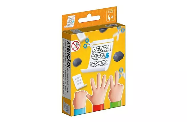 JOGO PEDRA PAPEL TESOURA + 4 ANOS PAIS E FILHOS