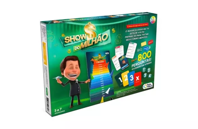 JOGO SHOW DO MILHAO + 7 ANOS PAIS E FILHOS