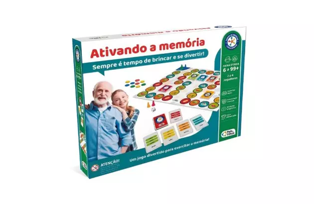 JOGO ATIVANDO A MEMORIA LINHA SENIOR PAIS E FILHOS