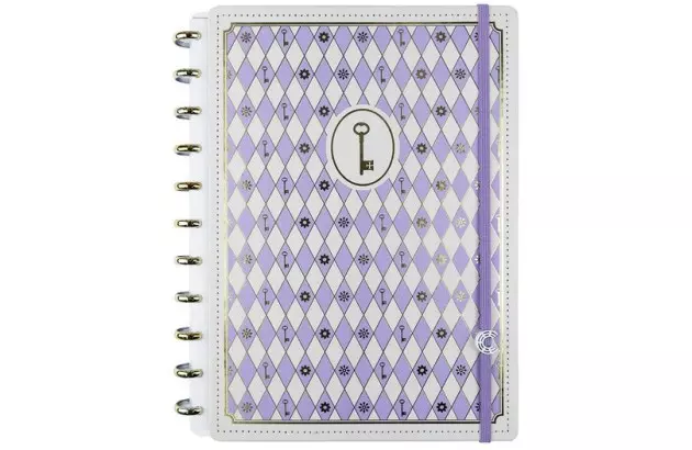 CADERNO INTELIGENTE GRANDE PURPPLE KEY BY ISABELA AKKARI CIGD4367