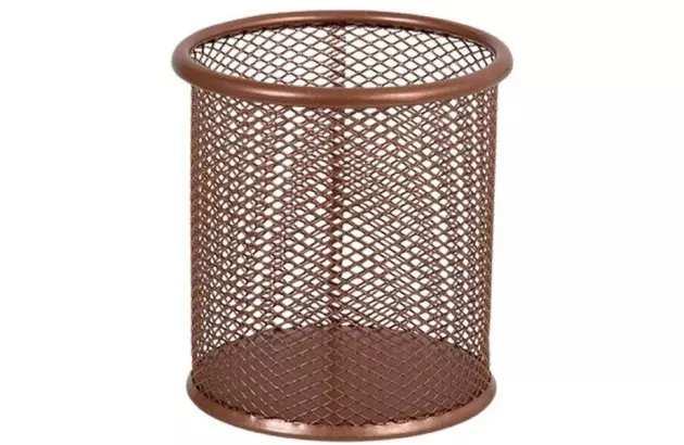 PORTA CANETA ARAMADO REDONDO ROSE GOLD | BRW OR5108