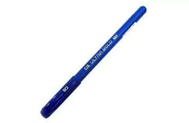 CANETA ESFEROGRÁFICA 1.0 ULTRA BOLD AZUL CIS - PONTA AGULHA 2 VEZES MAIS TINTA