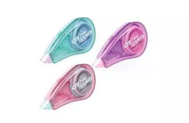 CORRETIVO EM FITA TAPE CANDY 5MM X 6M FORMATO ANATÔMICO SORTIDOS CIS