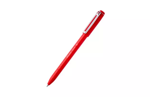 CANETA 0.7 PENTEL COM TAMPA IZEE VERMELHA BX457B