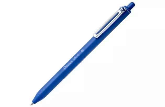 CANETA 0.7 PENTEL RETRATIL IZEE AZUL BX457C