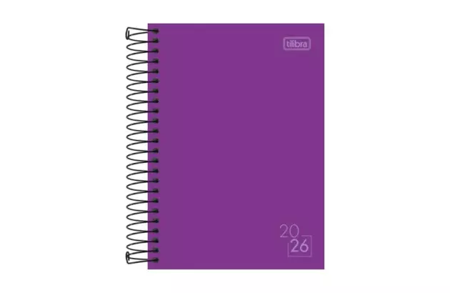 AGENDA ESPIRAL CAPA DURA M4 SPICE CORES 2027 TILIBRA