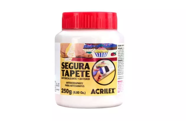 COLA SEGURA TAPETE 250G ANTIDERRAPANTE PARA ARTESANATOS ACRILEX 24525