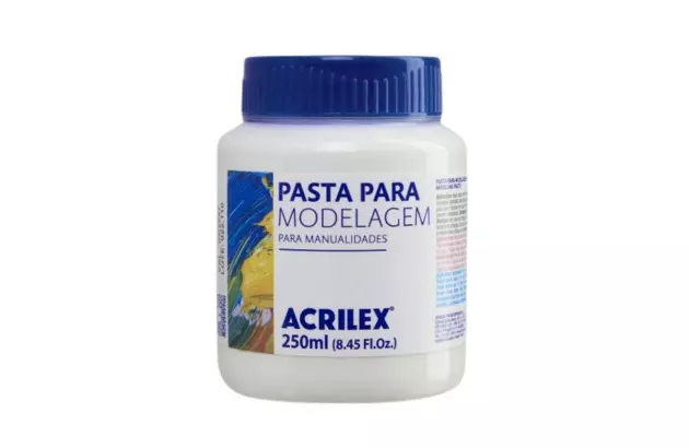 PASTA PARA MODELAGEM ARTESANATO 250ML | ACRILEX 13425