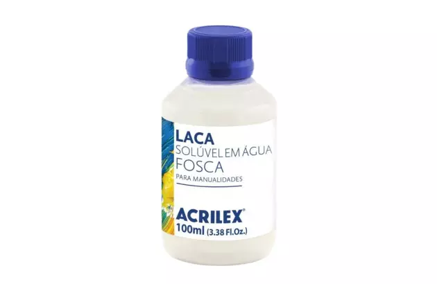 LACA SOLÚVEL EM ÁGUA FOSCA 100ML ACRILEX 19610
