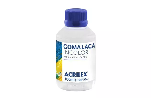 GOMA LACA INCOLOR 100ML PARA ARTESANATO | ACRILEX 17110