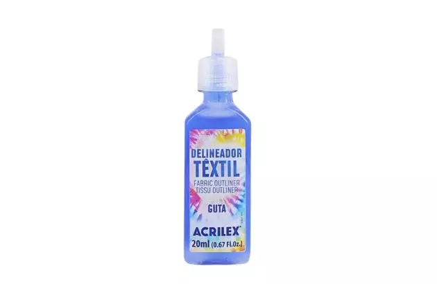 DELINEADOR TEXTIL GUTA INCOLOR 20ML | ACRILEX 4620