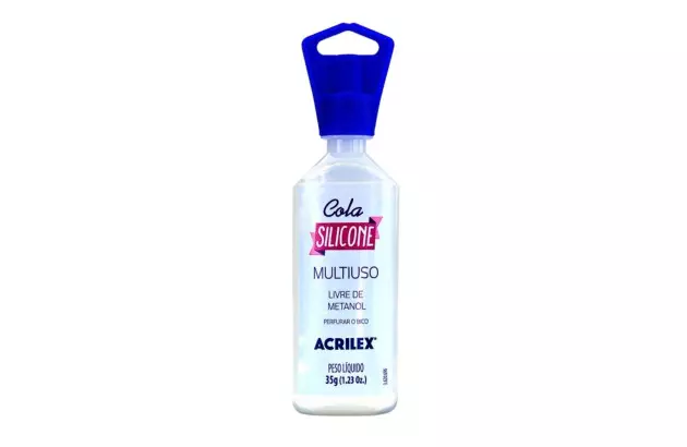 COLA SILICONE 35G MULTIUSO - LIVRE DE ETANOL | ACRILEX 22840