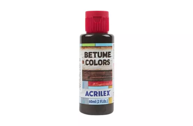 BETUME COLORS 60ML MAHOGANY 958 - UNIDADE | ACRILEX 21660