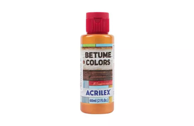 BETUME COLORS 60ML DOURADO SOLAR 598 - UNIDADE | ACRILEX 21660