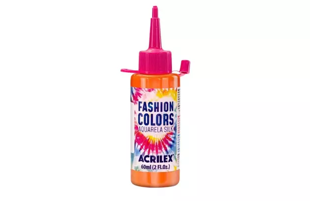 TINTA TECIDO AQUARELA SILK LARANJA 517 60ML 4560 ACRILEX