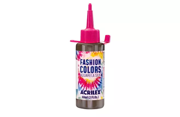 TINTA TECIDO AQUARELA SILK MARROM 531 60ML 4560 ACRILEX