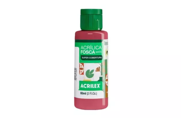TINTA ACRILICA FOSCA ARTESANATO 60ML CERAMICA 506 – UNIDADE | ACRILEX 3560