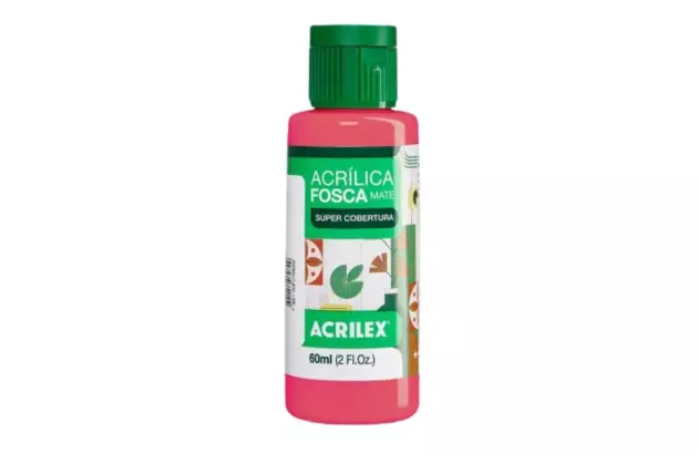 TINTA ACRILICA FOSCA ARTESANATO 60ML ROMA 827 – UNIDADE | ACRILEX 3560