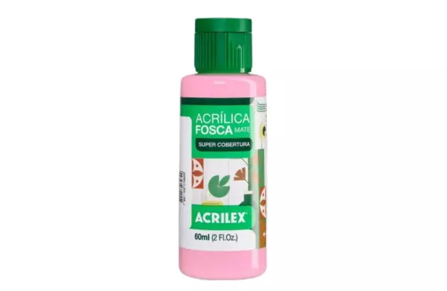 TINTA ACRILICA FOSCA ARTESANATO 60ML TUTTI-FRUTTI 909 – UNIDADE | ACRILEX 3560