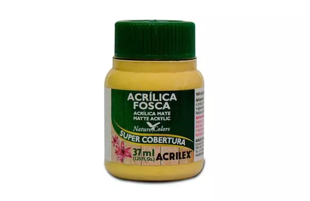 TINTA PVA FOSCA PARA ARTESANATO 250ML VERMELHO VIVO 541 – UNIDADE | ACRILEX 3225
