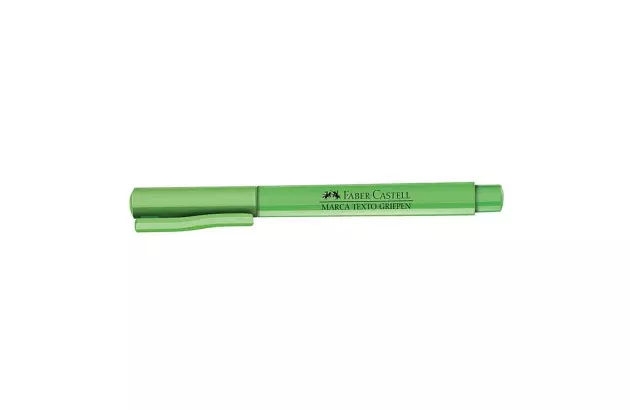MARCA TEXTO GRIFPEN VERDE PONTA CHANFRADA - FABER CASTELL MT/VDZF