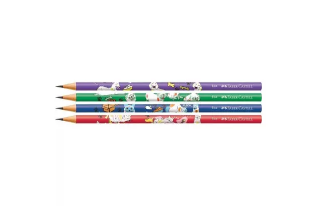 LAPIS PRETO ECOLAPIS GRAFITE PETS FABER CASTEL