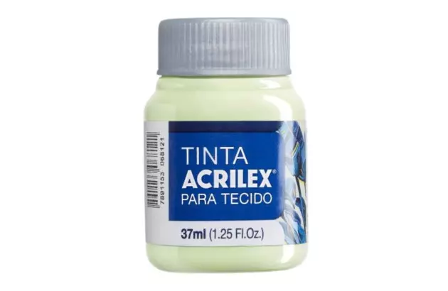 TINTA PARA TECIDO FOSCA 37ML ERVA DOCE 989 - UNIDADE | ACRILEX 4140