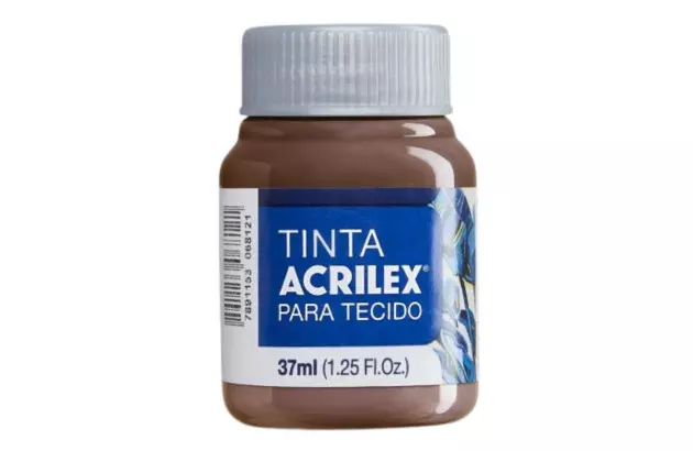 TINTA PARA TECIDO FOSCA 37ML JACARANDA 807 - UNIDADE | ACRILEX 4140