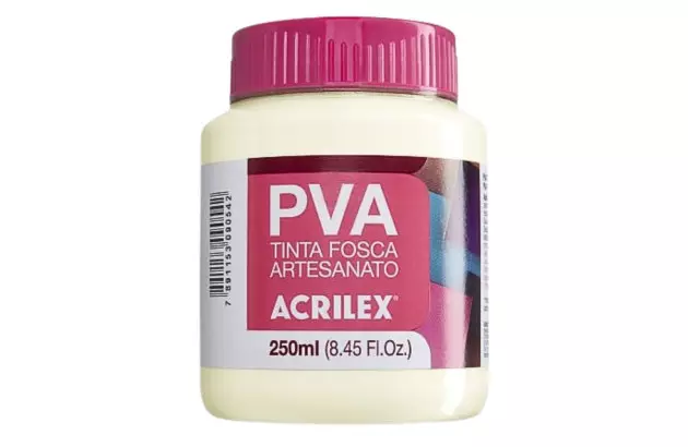 TINTA PVA FOSCA PARA ARTESANATO 250ML AREIA 817- UNIDADE | ACRILEX 3225