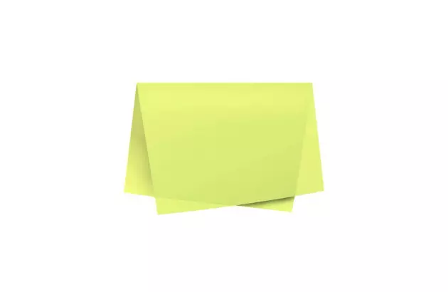 PAPEL DE SEDA AMARELO 48X60 CM - FOLHA